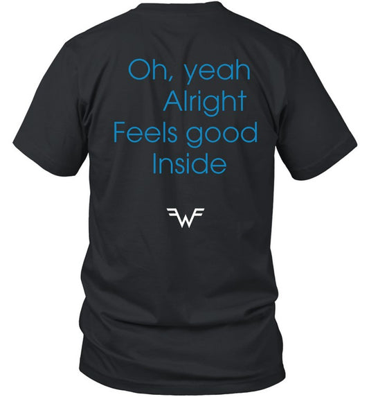 Weezer Oh, Yeah Alright Feels Good Inside 2024 Tour T-Shirt