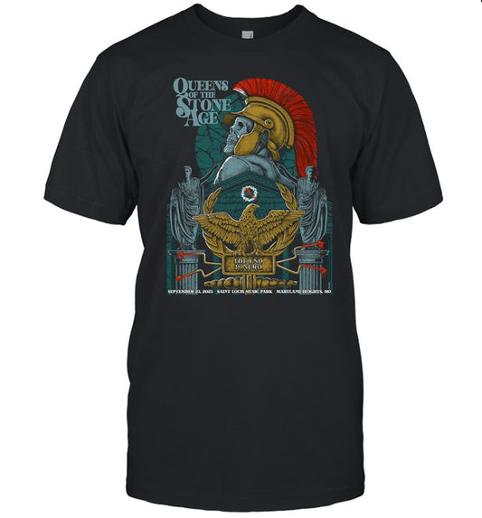 2023 Queens of the Stone Age Maryland Heights, MO T-Shirt