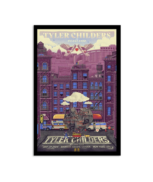 Tyler Childers May 29 2024 Madison Square Garden New York City NY Poster