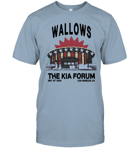 Wallows Concert Los Angeles, CA Sep 12 2024 T-Shirt