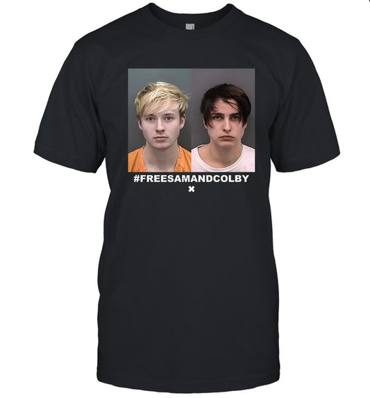 XPLR Free Sam And Colby Mugshot T-Shirt