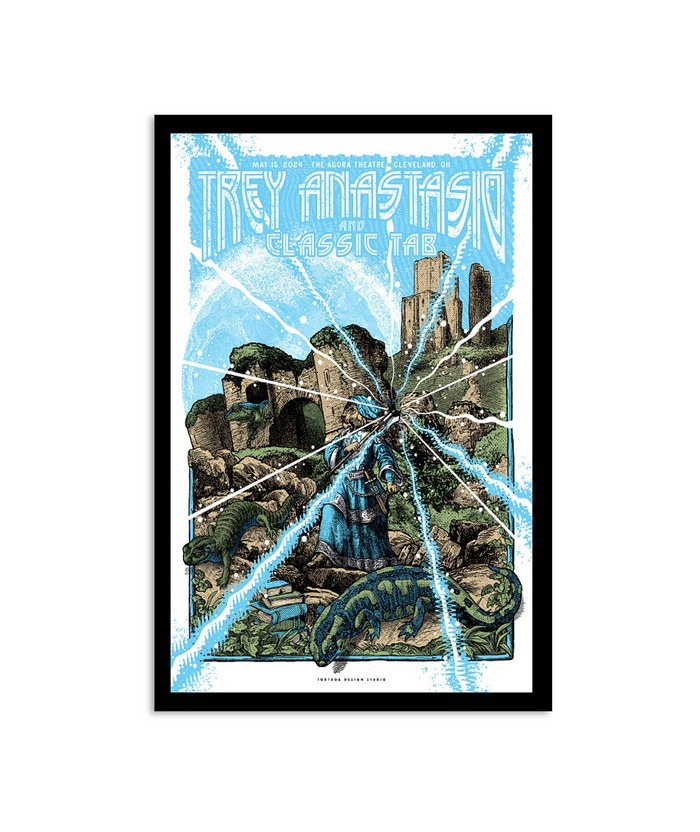 Trey Anastasio May 15 2024 The Agora Theatre Cleveland OH Poster