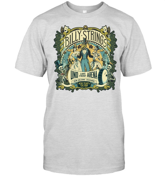 "New Year's Eve Run Billy Strings" December 29-30-31, 2023 New Orleans, Louisiana T-Shirt