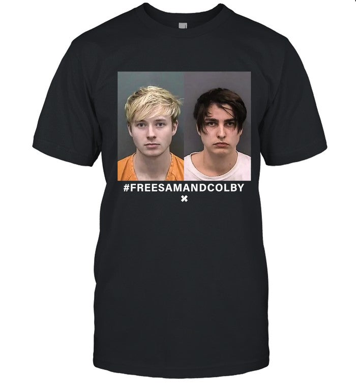 XPLR Sam and Colby Mugshot T-Shirt