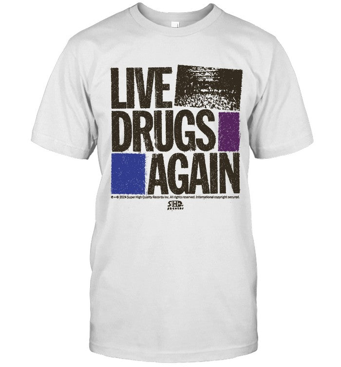 The War On Drugs Live Drugs Again Cover Shirt