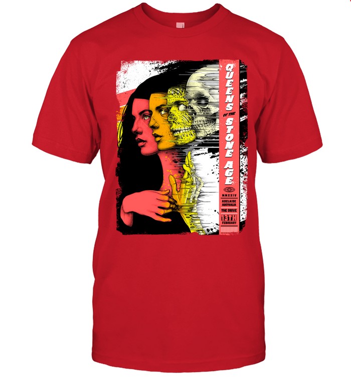 "Queens of the Stone Age" February 13, 2024 Tour in Adelaide, SA, AUS T-Shirt