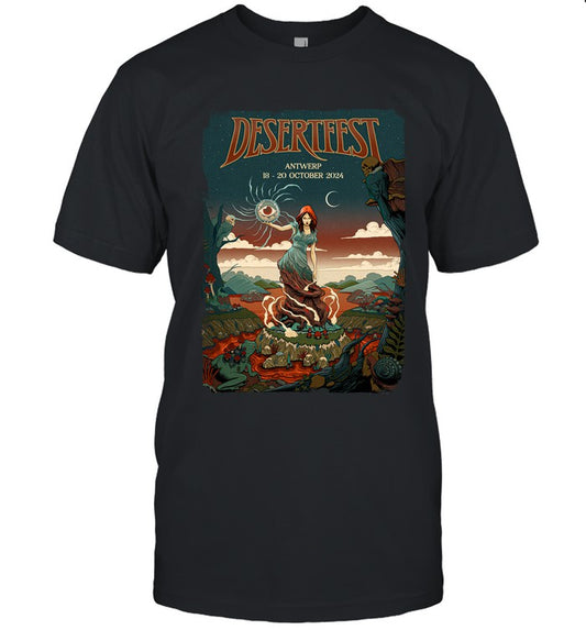 "Desertfest Belgium" Antwerp October 18-20th, 2024 T-Shirt