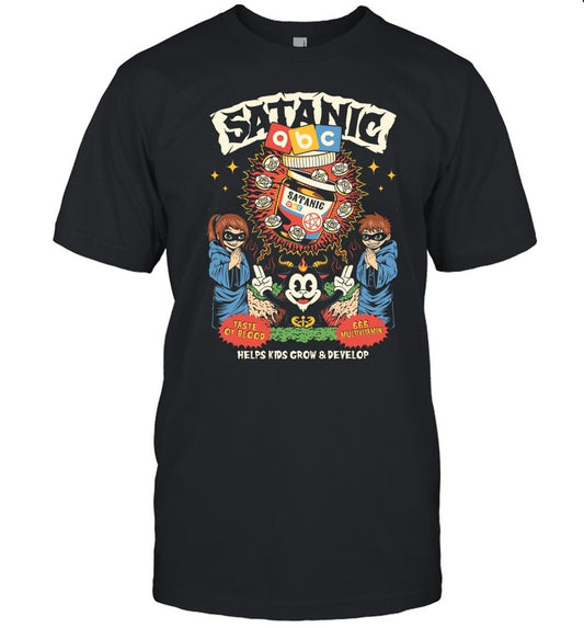 X T R E M E Satanic ABC T-Shirt