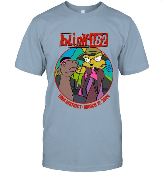 "Lima District, Peru" March 12, 2024 Blink-182 in Tee