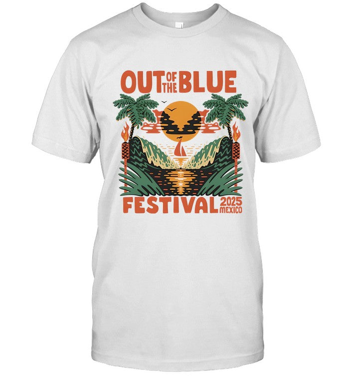 The Waves The Jungle Out Of The Blue Festival 2025 T-Shirt