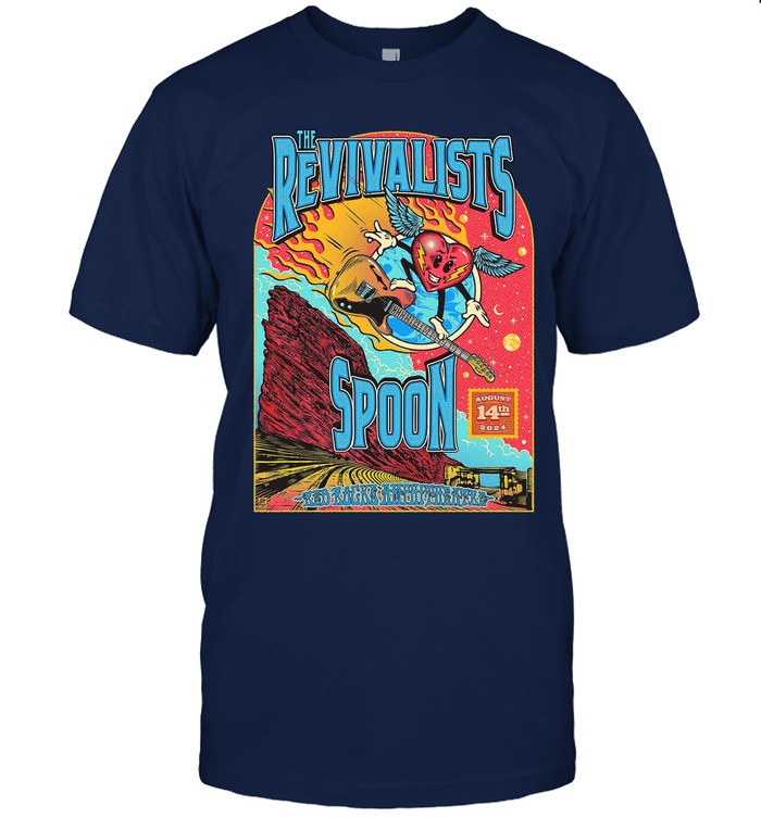 The Revivalists Event Poster Tour Morrison, CO August 14, 2024 Limited T-Shirt