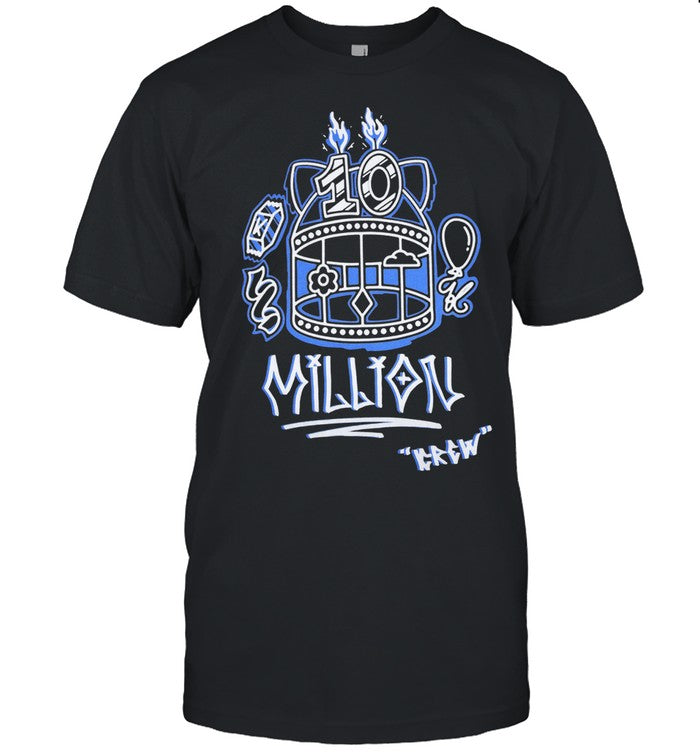 10M SUBSCRIBERS CAROUSEL T-SHIRT