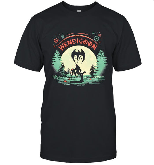 Wendigoon Cryptids On Tour T-Shirt