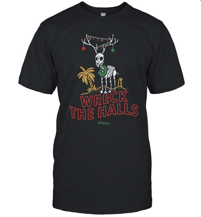 Wreck The Halls Kookslams T-Shirt Black