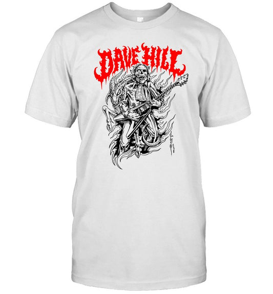 2023 Dave Hill Shredding Skullface T-Shirt