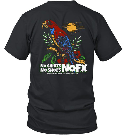 2023 Nofx Final Tour Orlando, FL T-Shirt Limited