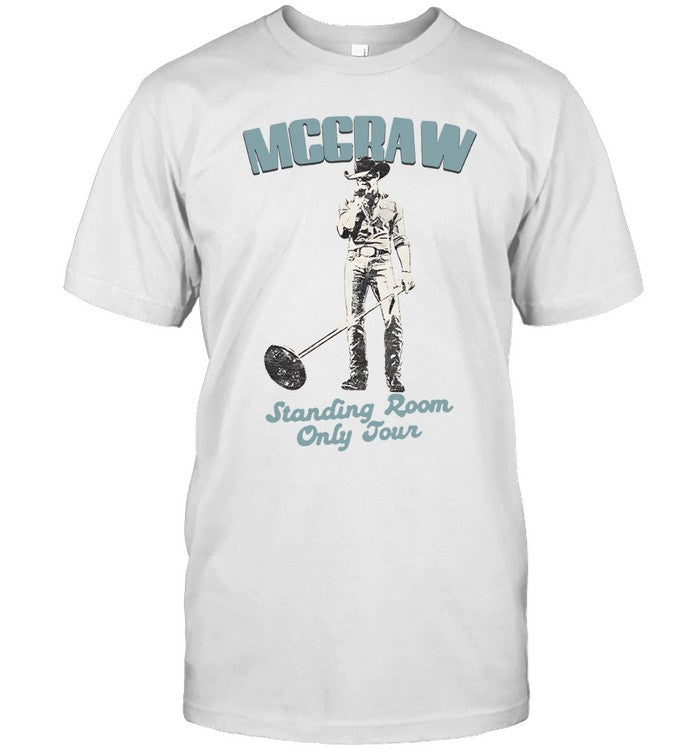 Tim McGraw Vintage McGraw White T-Shirt