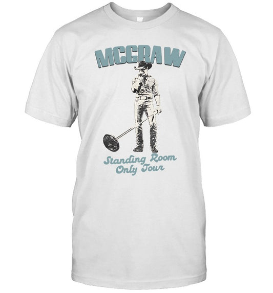 Tim McGraw Vintage McGraw White T-Shirt