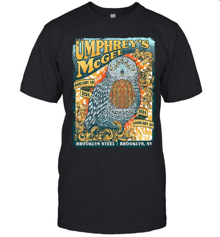 Umphrey's McGee in Brooklyn, NY January 19-20, 2024 Limited T-Shirt