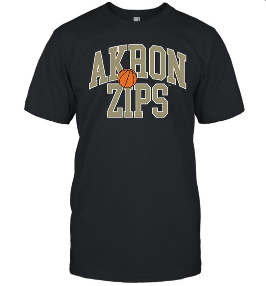 University of Akron Akron Vintage Basketball T-Shirt