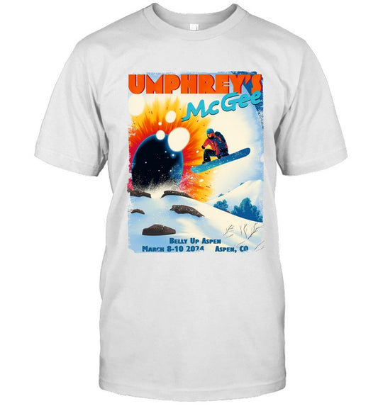 Umphrey's McGee Tour Aspen, CO March 8-10, 2024 T-Shirt