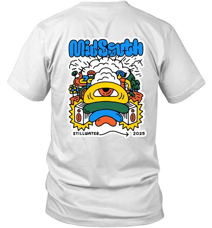 The Mid South Stillwater 2025 Event New T-Shirt