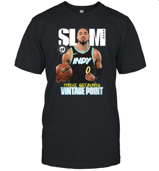 Tyrese Haliburton Slam New T-Shirt