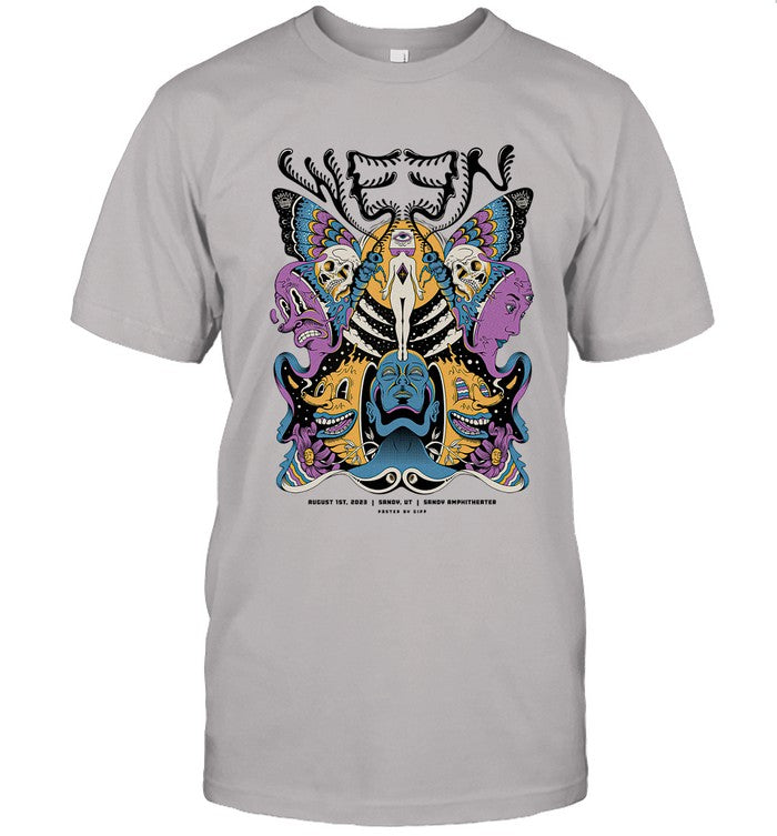 Ween Summer Tour in Sandy, UT August 1st, 2023 Event T-Shirt