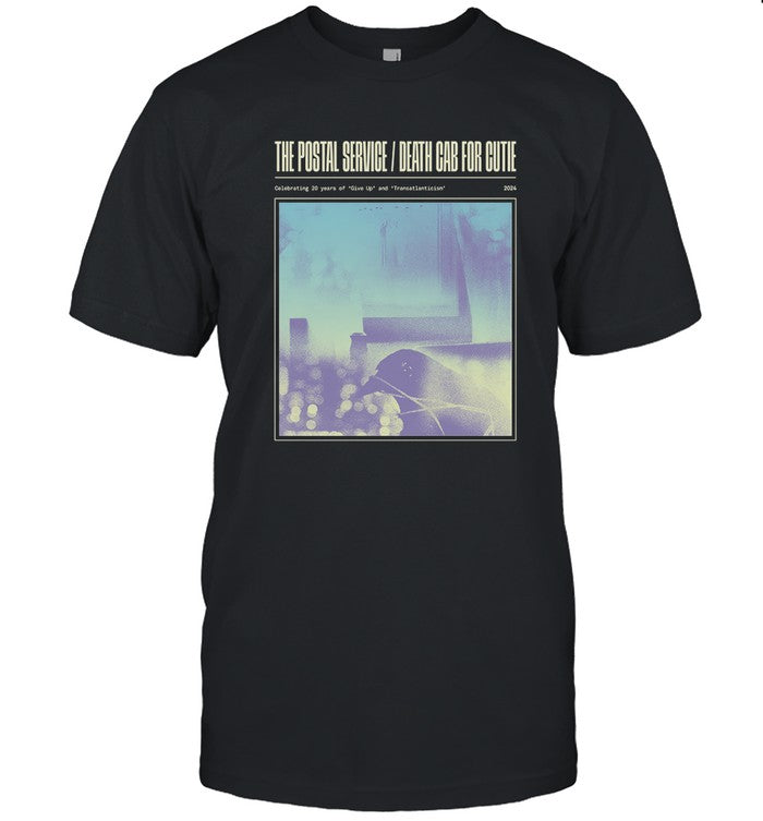 The Postal Service & Death Cab for Cutie Spring 2024 Anniversary Tour Shirt