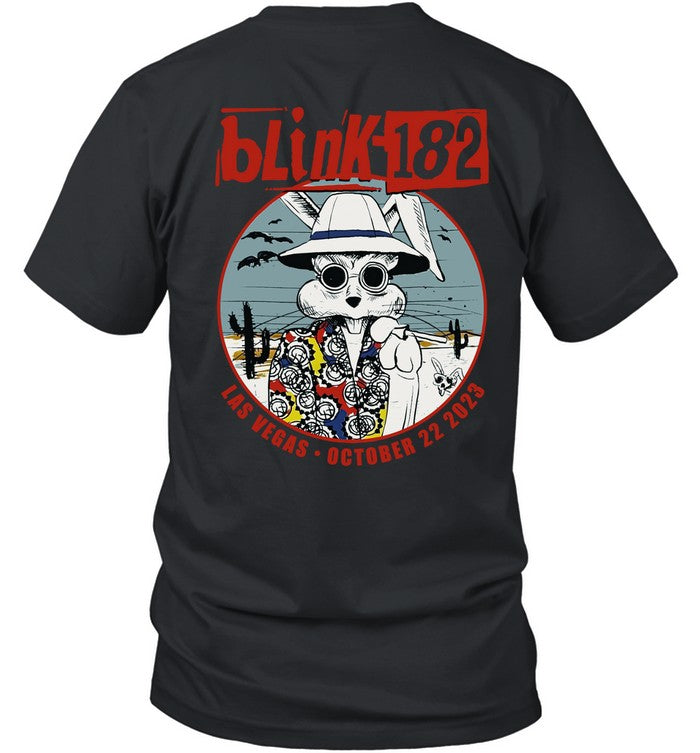 "Blink-182 Las Vegas" Nevada World Tour 2023 T-Shirt