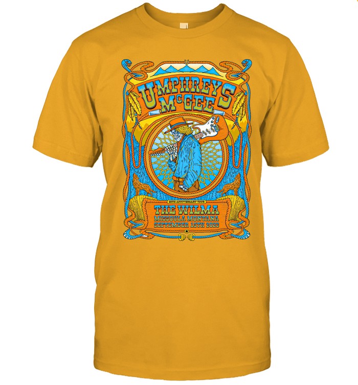 Umphrey's McGee September 15th, 2023 in Missoula, Montana Event T-Shirt