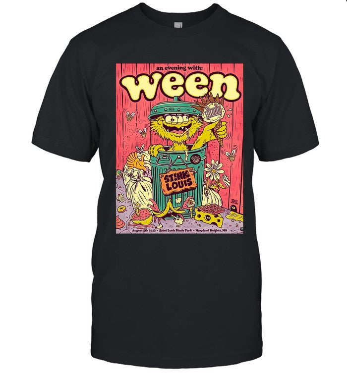 Ween plays tonight in St. Louis MO Event T-Shirt