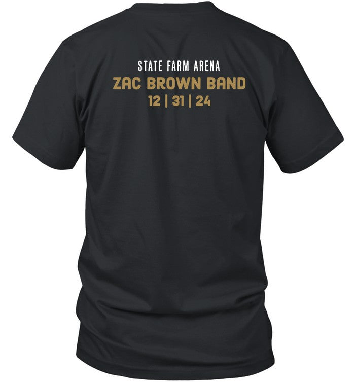 Zac Brown Band New Year's Eve 2025 T-Shirt