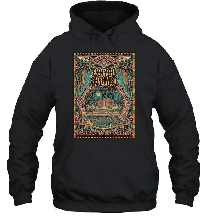 "Lynyrd Skynyrd" The Florida Swamps And The Infamous “Hell House” Hoodie