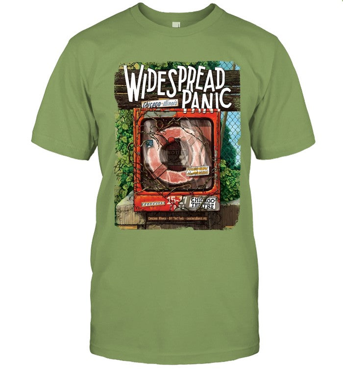 Widespread Panic in Chicago Illinois February 15-17, 2024 Limited T-Shirt