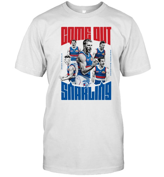 Western Bulldogs Come Out Snarling T-Shirts