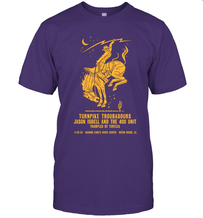 Turnpike Troubadours 20 April, 2024 Raising Cane's River Center Event Shirt