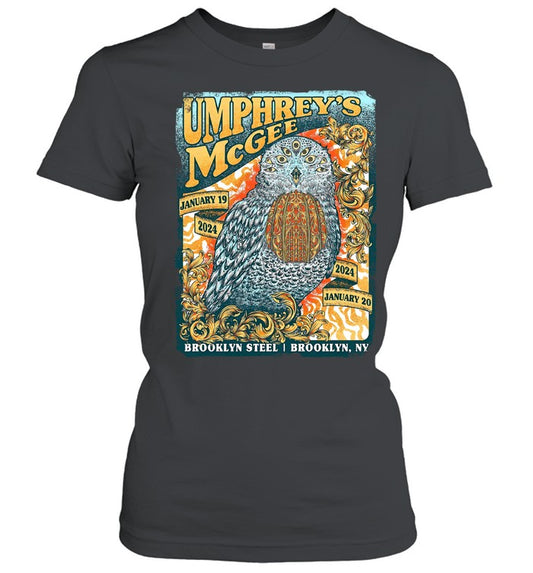 Umphrey's McGee show in Brooklyn, NY January 19-20, 2024 Limited Tee