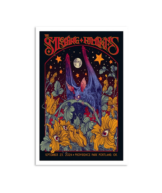 The Smashing Pumpkins September 25 2024 Providence Park Portland, OR Poster