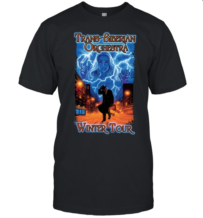 Trans-Siberian Orchestra Program Itin Winter Tour 2024 New T-Shirt