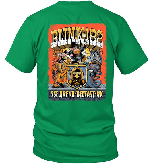 "Blink-182 Belfast" 2023 Event T-Shirt