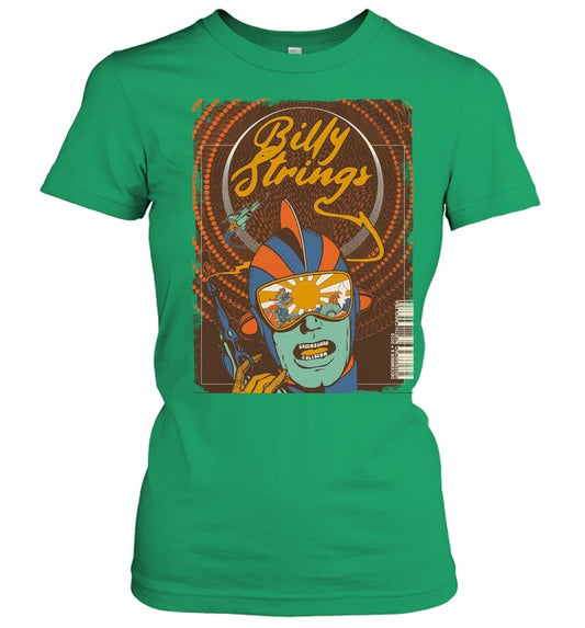 "Billy Strings Event Poster" December 6, 2023 Greensboro Coliseum, Greensboro, NC Limited T-Shirt