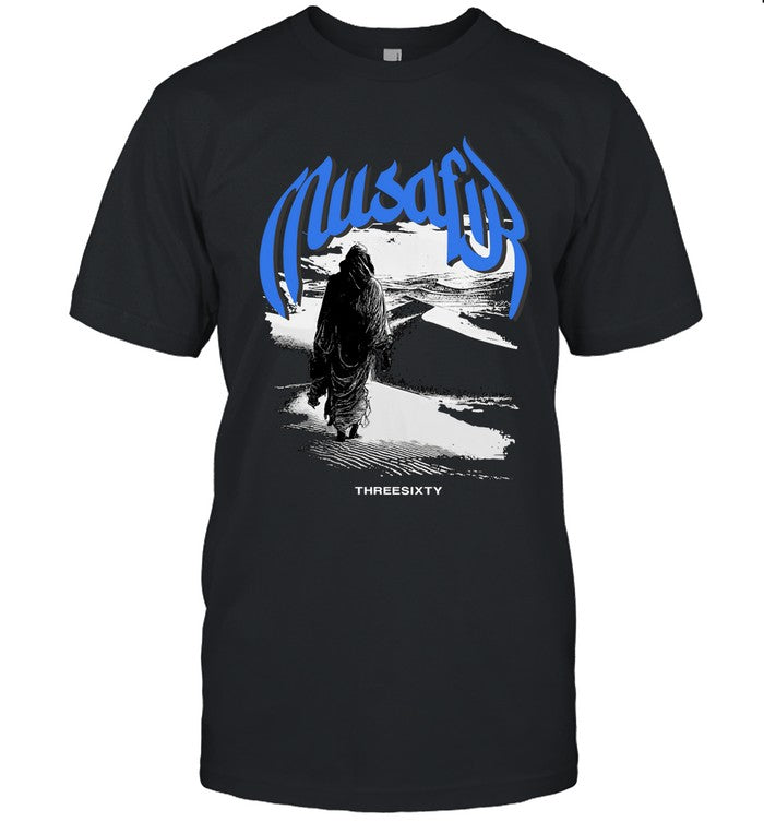 Threesixty Musafir Hitam T-Shirt