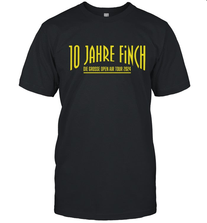 10 Jahre Finch Tour Shirt 2024