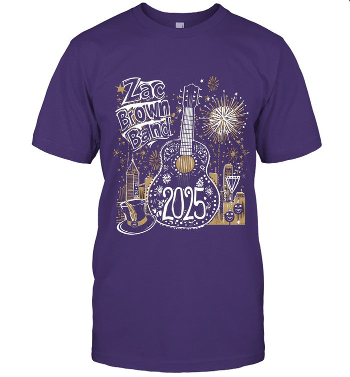 Zac Brown Band New Year's Eve 2025 Shirt