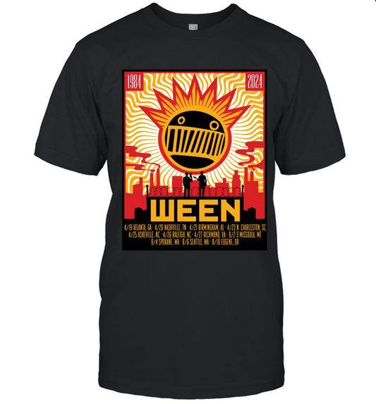 WEEN Tour in Atlanta, GA April 19, 2024 T-Shirt