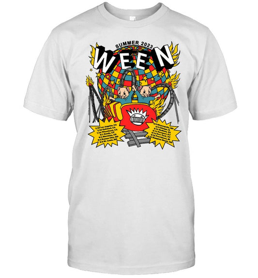 Ween Band Summer Tour 2023 Tee