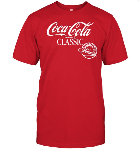 Wandasbarbiex Coca Cola Trade Mark Classic Origial Formula Shirt