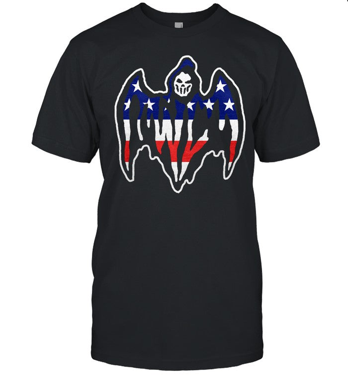 Warren Lotas Stars And Stripes Bat Reaper T Shirt