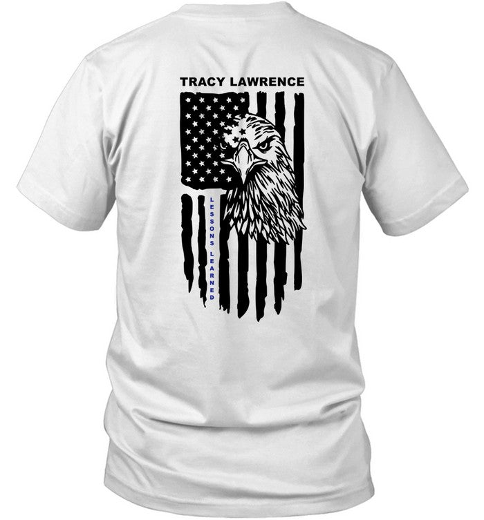 Tracy Lawrence Heather Tan Lessons Learned T Shirt